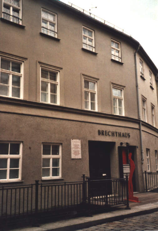 Foto vom Brechthaus in Augsburg
