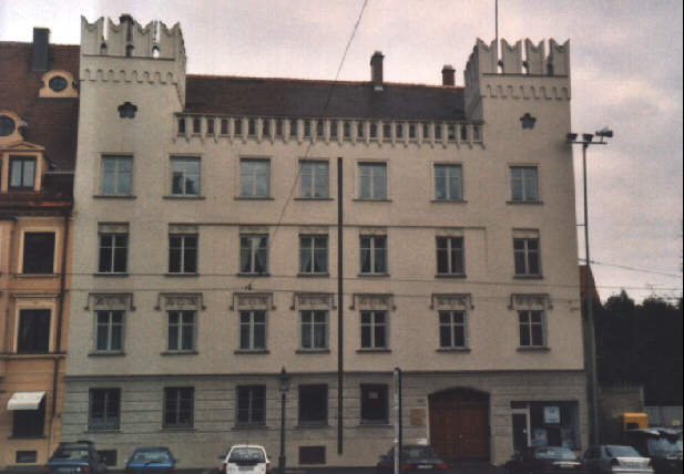 Foto vom Geburtshaus von Euler-Chelpin